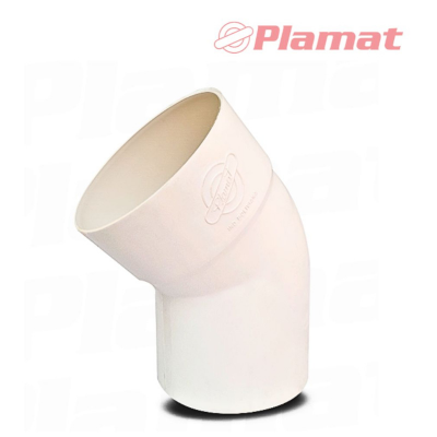 CODO 45º PVC DE 11/2"