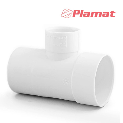 TEE REDUCCION PVC DE 4" x 2"