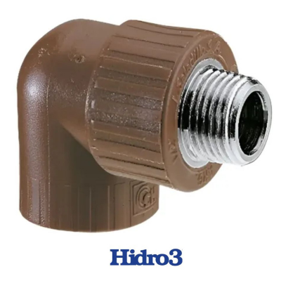 CODO INST. FUSION ROSCA METALICA M DE 3/4"